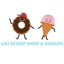 OKI Scoop Shop and Donuts logo